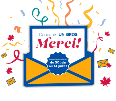 Concours un gros Merci!