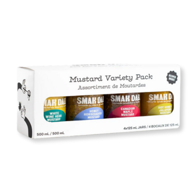 Assortiment de moutardes