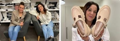 Audrey Pelletier et Caroline Jodoin de Chausseurs Croteau