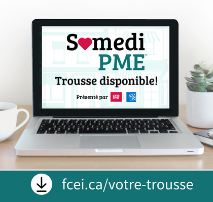 Téléchargez votre trousse Samedi PME