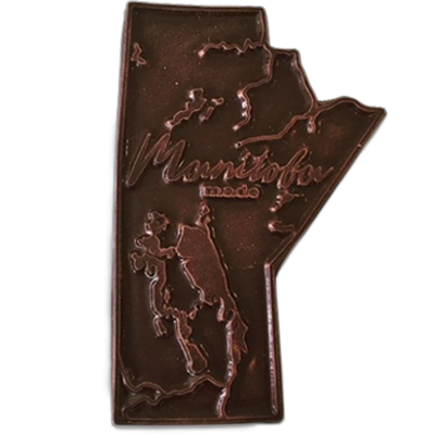 Barre de chocolat local du Manitoba